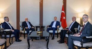 الفياض يبحث مع وزير الخارجية التركي تعزيز التعاون المشترك بين بغداد وأنقرة